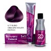 Tinte Anven 6.77 Rubio Obs Violeta Electrico+peroxido 20vol 6.77 Rubio