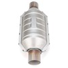 FOMIUZY 2.25 Inch 2.25" Inlet/Outlet Catalytic Converter Universal High Flow
