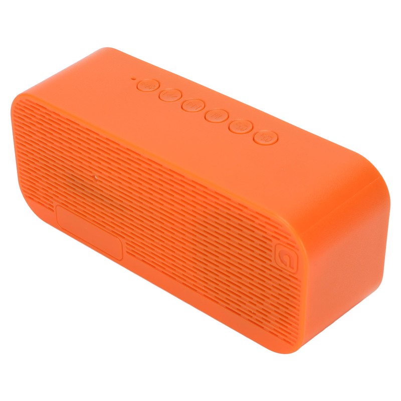 Mini Bluetooth Speaker Heavy Bass Dual Alarm Clock Portable Wireless