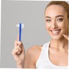 Baluue 4pcs Portable Brush Set Soft Cleaning Toothbrushes for Adults