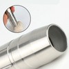 Jade Flashlight Torch Stainless Steel 3 Light Sources Super Bright