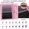 320PCS Cluster Lashes Kit - Lash Clusters Eyelashes Individual Kit