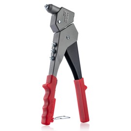 Novus Pop Rivet Gun Riveting Tool Heavy Duty Riveter N-25 Vario Grey and Red 5mm