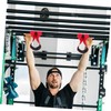 Outanaya 2pcs Padded Pull up Straps for Weightlifting Heavy Duty