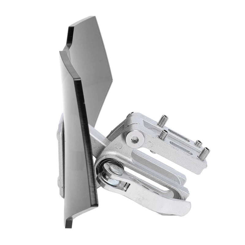 Motorcycle Windshield Acrylic Heightened Adjustable Clip On Wind Deflector Windscreen