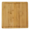Bambú Tabla De Bambú Madera Para Picar Alimentos 30x30cm 370515