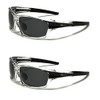 X LOOP Polarized 2 or 3 pair Translucent Sport Wrap