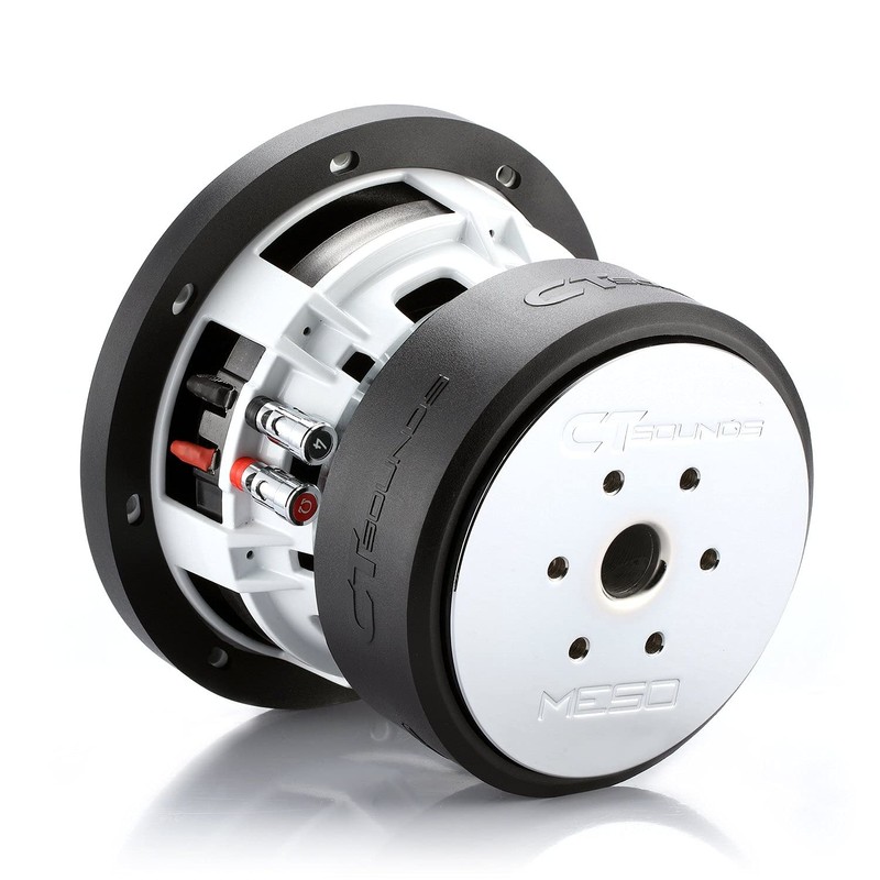CT Sounds Meso-6.5-D2 6.5 Inch Car Subwoofer Dual 2 Ohm,