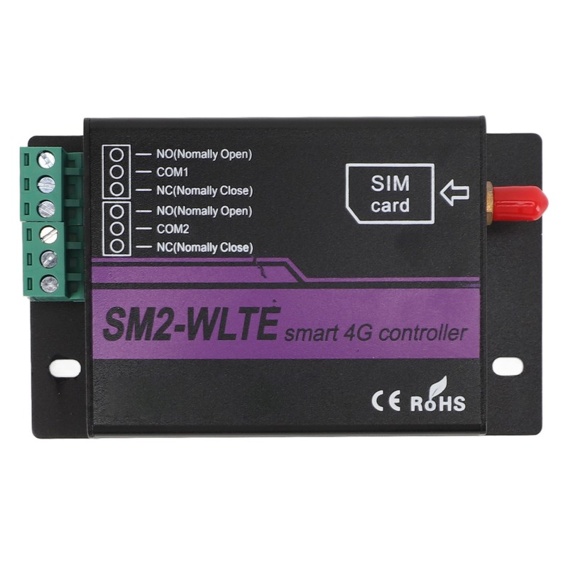 SM2 WLTE EC 4G Relay Switch SMS 2 Channel Mobile