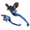BAISUYA Motorbike Brake Clutch Lever Aluminum Alloy 7/8'' 22mm Folding