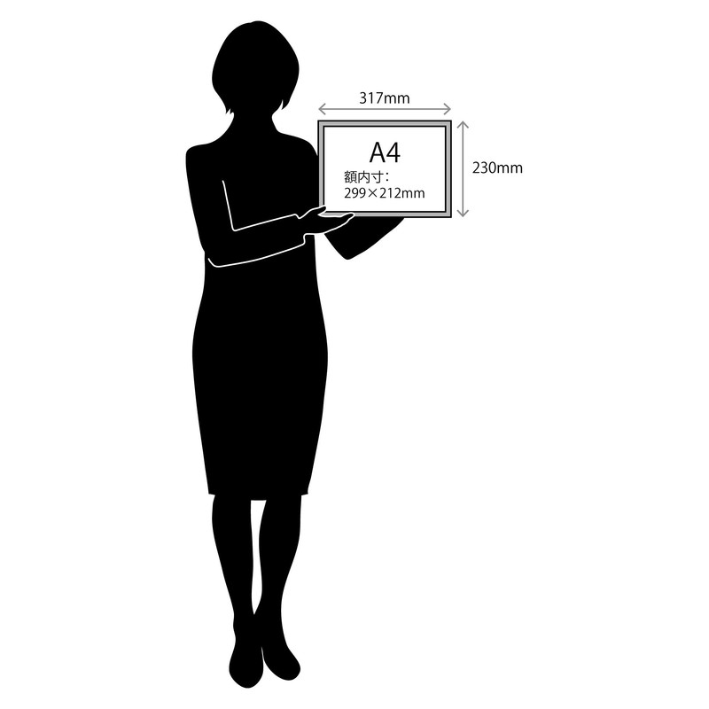 Larson Juhl Nippon D816 Picture Frame, black