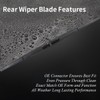WINNERS Wiper Blades for Honda HRV 2023 2024 2025, OEM