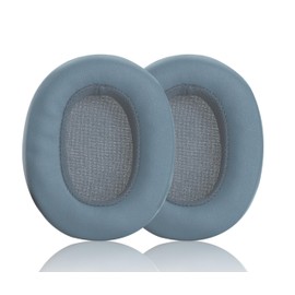 Replacement Ear Pads are Compatible with Skullcandy Crusher Wireless/Crusher360/Hesh3/Hesh ANC/Hesh Evo Headphones. Akkiv Replacement Ear Pads are Made of Protein Leather and Memory Foam (Navy Blue)