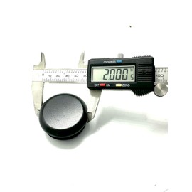 (Pack of 10) 2" Round Cap Plugs (10-14 Ga 1.74"-1.83" ID) Fencing Posts Tubing Inserts | 2 Inch End Caps - Steel Furniture/Chair Inserts | - End Caps for Fitness Equipment.| by SBD