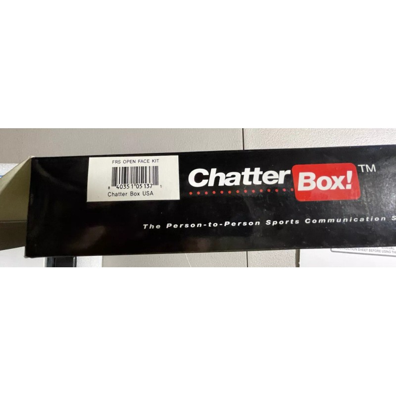 Chatterbox NEW OLD STOCK Chatter Box HJC-FRS Multi Sport Open