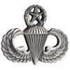Army Master Parachute Badge Full Size Sil/Ox