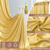 20x12FT Gold Sequin Curtains Backdrop, Wrinkle Free Back Drop for