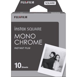 instax™ Square Film, Monochrome, 1x10