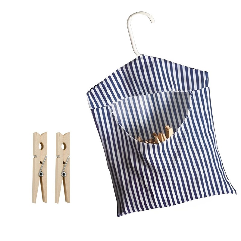 S & S PRODUCTS 1 Piece Hanging Peg Bag with