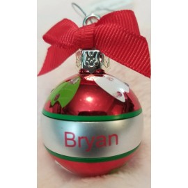 Gantz Christmas Ball Name Ornament Bryan