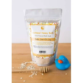 Harmony N More Store El Mejor Baño Para Niños Con Miel De Avena - Sal Natural Del