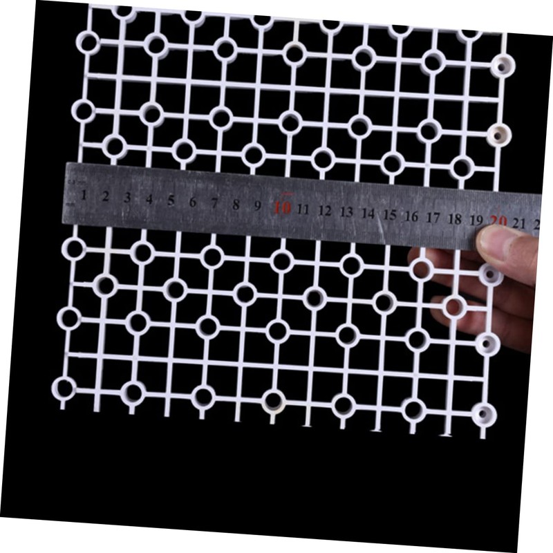 ORFOFE Fish Tank Bottom Filter Plate Set 5 Pieces PVC