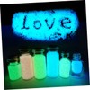 KONTONTY 20g Luminous Sand Glitter Powder for Nail Art Fluorescent