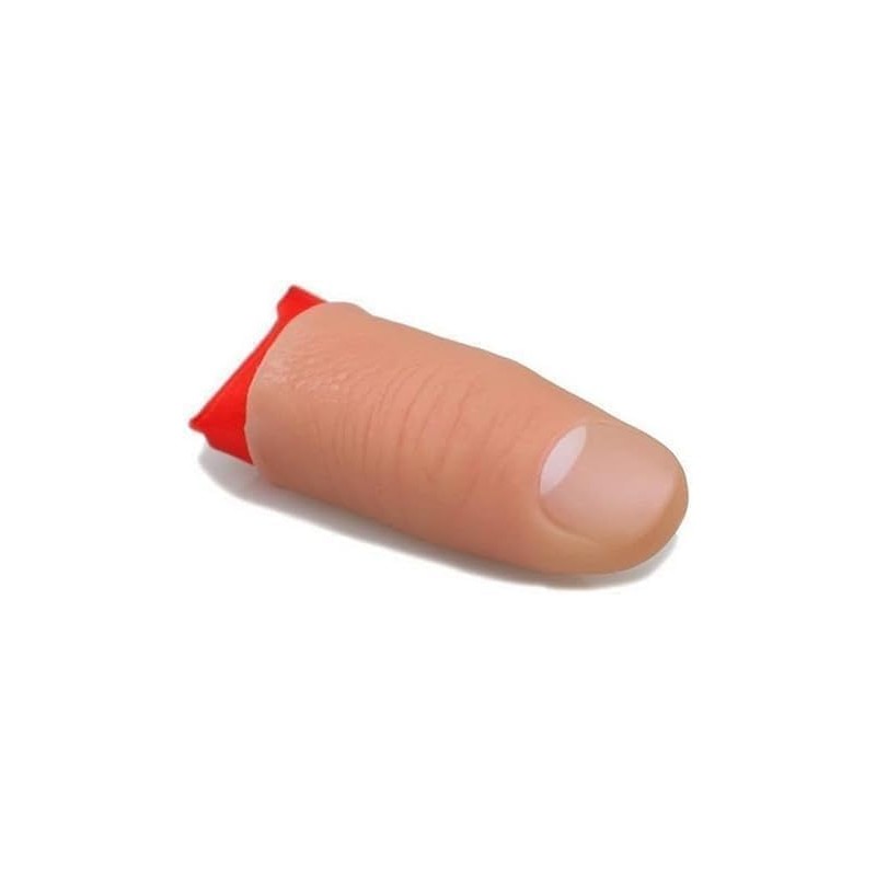 Junfamilee 2 Pcs Fake Thumb Tip Magic Tricks,Fake Thumb Tip