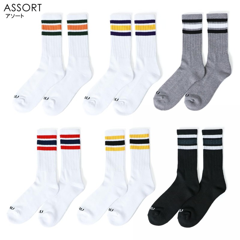 Mar You Men's Socks, 9.8 - 10.6 inches (25 -