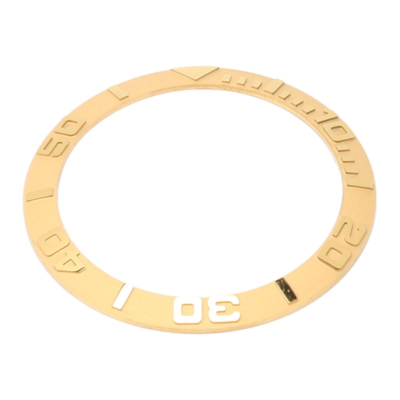 Watch Bezel Insert 38mm Ceramic Embossed Digit Watch Bezel Ring