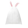 WAIKAS 13 Gallon Trash Bags Drawstring, Pack of 28 Garbage