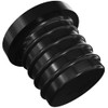 68mm / 2-11/16 inch Black Plastic Blanking End Cap Bung