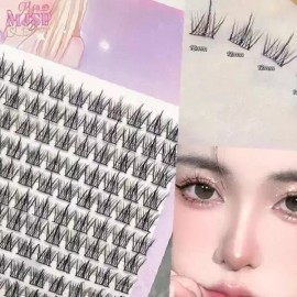 속눈썹 연장 뷰러 인조 속눈썹 자연스러운 눈매 메이크업 화장 도구 세트 데일리 [C형(140P)] Eyelash Extension Curler Fake Eyelashes Natural Eye Makeup Cosmetic Tool Set Daily [Type C (140P)]