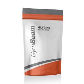 GymBeam Glycinpulver - Hochwertiges Glycin in Pulverform, unterstützt Muskelwachstum und -schutz, optimiert Schlafqualität und Verdauung, nicht-essenzielle Aminosäure Glycin