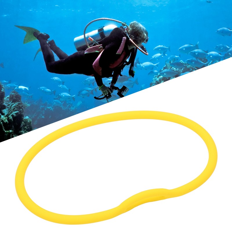 Silicone Regulator Necklace Scuba Diving Regulator Necklace Holder Diving Accessories