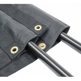 Mytee Products 7' x 12' Dump Truck Vinyl Coated Mesh Tarps Cover with 5 Inch 18oz Double Pocket