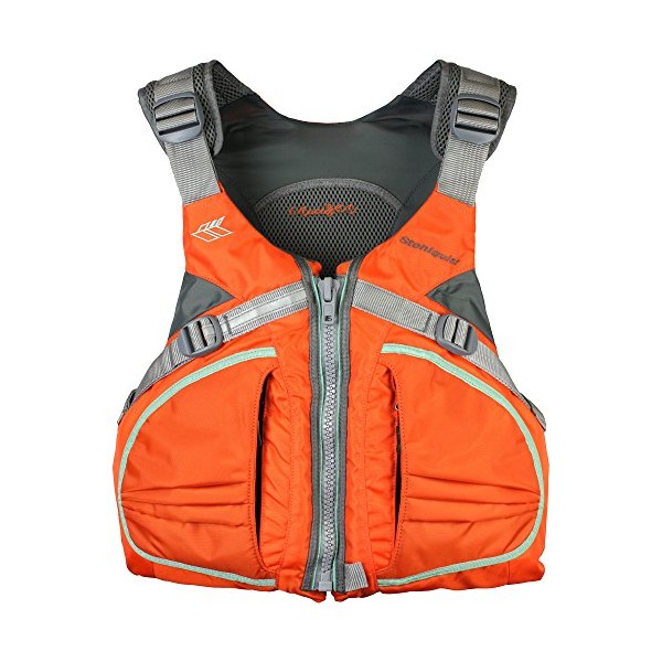 Stohlquist Women's Cruiser Lifejacket (PFD)-Orange-Plus