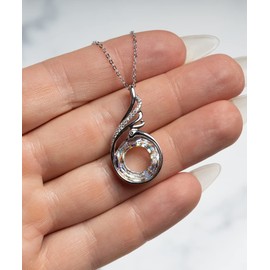 Game On Novelties My Love for You Grows Stronger and Stronger as Our Years Together-! Wife Rising Phoenix Necklace, Cool Wife, Jewelry for Wife