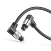sonero® Premium optisches Toslink Kabel, 1,00m, vergoldete Kontakte, 2 x