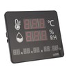 Temperature Humidity Meter High Accuracy Wall Mount Thermometer Hygrometer Alarm