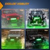 Nilight LED Light Bar 12 Inch 72W Spot Flood Combo
