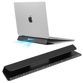 Soporte de Refrigeracin para Porttil Aluminio- Mejora la Refrigeracin, Ergonoma, Estabilidad y Versatilidad - Compatible con MacBook y Todos los...   