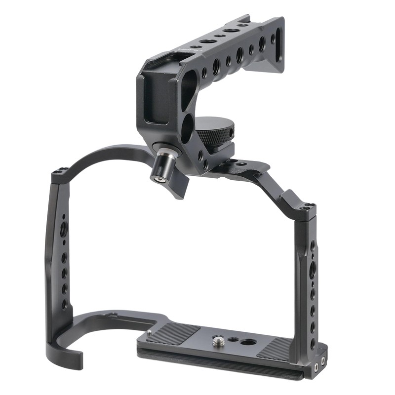 FOTGA Camera Cage and Top Handle Kit for Canon EOS