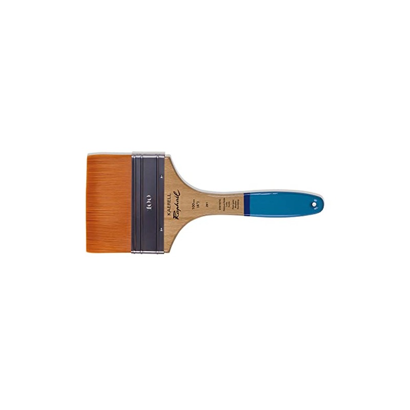 Raphael Kaerell Flat Varnishing Brush, Flat Kaerell Size 100 (4")