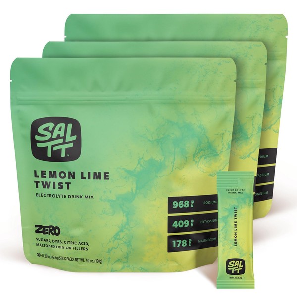 Keto Chow SALTT Electrolytes Powder Flavored Drink Mix - Lemon