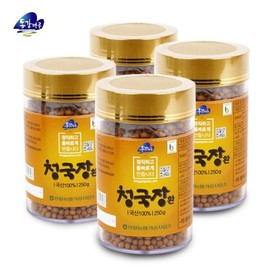 Donggangmaru 영월농협 청국장환250gx4병 Yeongwol Agricultural Cooperative Cheonggukjang Powder 250g x 4 Bottles