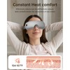 Eye Massager, WERTY Eye Massager with Heat & Bluetooth Music,