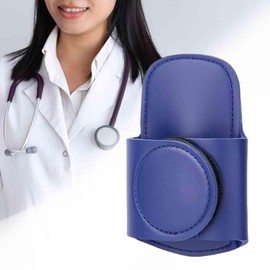 TENOL Stethoscope Holder with Clip PU Leather Universal Attachment, Nurses Week Gift, Portable Stethoscope Clip for Doctors, Nurses