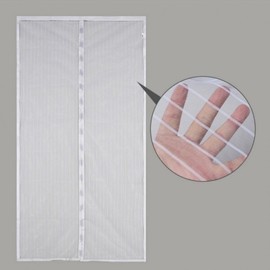 Magnetic Double Layer Mesh Screen Door for Apartment Entrances 120x210