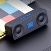 Bluetooth Speaker Subwoofer Hands Free Support Memory Card Multifunctional Rechargeable